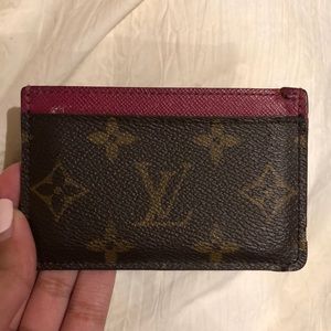 Authentic Louis Vuitton card holder OPEN TO OFFERS